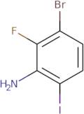 3-Bromo-2-fluoro-6-iodoaniline