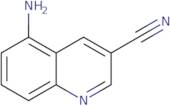 5-Aminoquinoline-3-carbonitrile