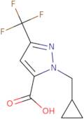 1-(Cyclopropylmethyl)-3-(trifluoromethyl)-1H-pyrazole-5-carboxylic acid