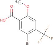 5-bromo-2-methoxy-4-(trifluoromethyl)benzoic acid