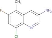 8-Chloro-6-fluoro-5-methylquinolin-3-amine