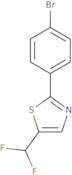 2-(4-Bromophenyl)-5-(difluoromethyl)-1,3-thiazole