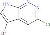 5-Bromo-3-chloro-7H-pyrrolo[2,3-c]pyridazine