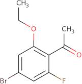 1-(4-Bromo-2-ethoxy-6-fluorophenyl)ethan-1-one