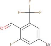 4-Bromo-2-fluoro-6-(trifluoromethyl)benzaldehyde