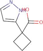 1-(1H-Pyrazol-3-yl)cyclobutane-1-carboxylic acid