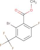 Methyl 2-bromo-6-fluoro-3-(trifluoromethyl)benzoate