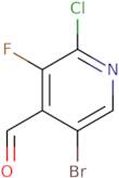 5-Bromo-2-chloro-3-fluoropyridine-4-carbaldehyde