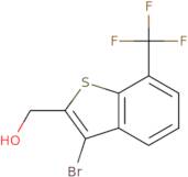 [3-Bromo-7-(trifluoromethyl)benzothiophen-2-yl]methanol