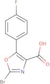 2-Bromo-5-(4-fluorophenyl)-1,3-oxazole-4-carboxylic acid