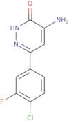 4-Amino-6-(4-chloro-3-fluorophenyl)pyridazin-3-ol