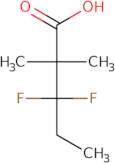 3,3-Difluoro-2,2-dimethylpentanoic acid