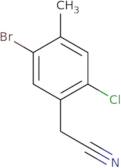 2-(5-Bromo-2-chloro-4-methylphenyl)acetonitrile