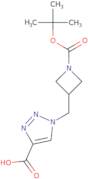 1-({1-[(tert-Butoxy)carbonyl]azetidin-3-yl}methyl)-1H-1,2,3-triazole-4-carboxylic acid
