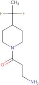 3-Amino-1-(4-(1,1-difluoroethyl)piperidin-1-yl)propan-1-one