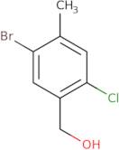 (5-Bromo-2-chloro-4-methylphenyl)methanol