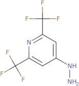 4-Hydrazinyl-2,6-bis(trifluoromethyl)pyridine