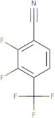 2,3-Difluoro-4-(trifluoromethyl)benzonitrile