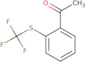 1-{2-[(Trifluoromethyl)sulfanyl]phenyl}ethan-1-one