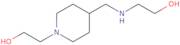 2-(4-{[(2-Hydroxyethyl)amino)methyl]piperidin-1-yl}ethanol