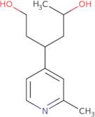 3-(2-Methylpyridin-4-yl)hexane-1,5-diol