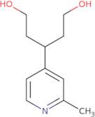 3-(2-Methylpyridin-4-yl)pentane-1,5-diol