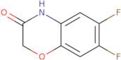 6,7-Difluoro-3,4-dihydro-2H-1,4-benzoxazin-3-one