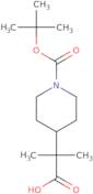 2-{1-[(tert-Butoxy)carbonyl]piperidin-4-yl}-2-methylpropanoic acid