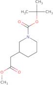 (R)-tert-Butyl 3-(2-methoxy-2-oxoethyl)piperidine-1-carboxylate