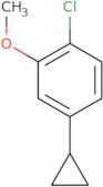 1-Chloro-4-cyclopropyl-2-methoxybenzene