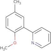 2-(2-Methoxy-5-methylphenyl)pyridine