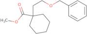 1-[2-(Benzyloxy)ethyl]-cyclohexanecarboxylic acid methyl ester