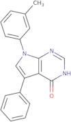 7-(3-Methylphenyl)-5-phenyl-7H-pyrrolo[2,3-d]pyrimidin-4-ol