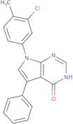 7-(3-Chloro-4-methylphenyl)-5-phenyl-7H-pyrrolo[2,3-d]pyrimidin-4-ol