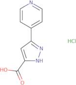 5-(Pyridin-4-yl)-1H-pyrazole-3-carboxylic acid hydrochloride