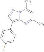 3-(4-Fluorophenyl)-5,7-dimethylpyrazolo[1,5-a]pyrimidine