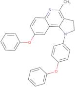 4-Methyl-8-phenoxy-1-(4-phenoxyphenyl)-2,3-dihydro-1H-pyrrolo[3,2-c]quinoline