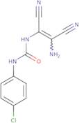 N-(2-Amino-1,2-dinitrilovinyl)((4-chlorophenyl)amino)formamide