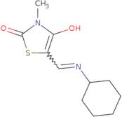 5-[(Z)-(Cyclohexylamino)methylidene]-3-methyl-1,3-thiazolane-2,4-dione