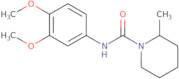 N-(3,4-Dimethoxyphenyl)-2-methylpiperidine-1-carboxamide