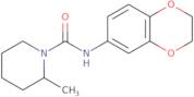 N-(2,3-Dihydro-1,4-benzodioxin-6-yl)-2-methylpiperidine-1-carboxamide