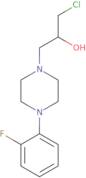 1-Chloro-3-[4-(2-fluorophenyl)piperazin-1-yl]propan-2-ol