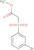 Methyl 2-(3-bromobenzenesulfonyl)acetate