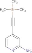 4-((Trimethylsilyl)ethynyl)pyridin-2-amine