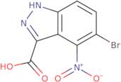 5-Bromo-4-nitro-1H-indazole-3-carboxylic acid
