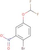 1-Bromo-4-(difluoromethoxy)-2-nitrobenzene