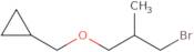 [(3-Bromo-2-methylpropoxy)methyl]cyclopropane