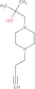 1-[4-(But-3-yn-1-yl)piperazin-1-yl]-2-methylpropan-2-ol