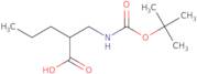 2-({[(tert-Butoxy)carbonyl]amino}methyl)pentanoic acid