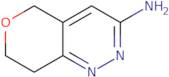 5H,7H,8H-Pyrano[4,3-c]pyridazin-3-amine
